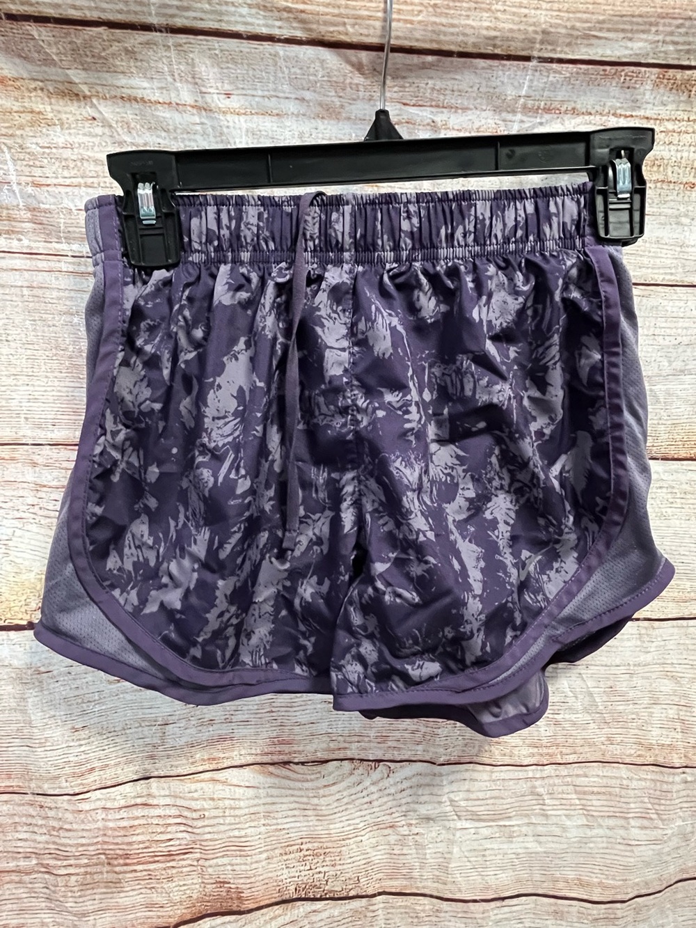 Nike dri fit purple running shorts-Ladies XS
